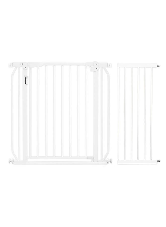 Metal Safety LED Gate 30cm Extension - White