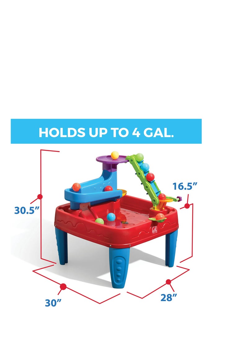 Discovery Ball Water Table with Balls | Children's Water Table with 13 Accessories | Activity Table / Garden Toy