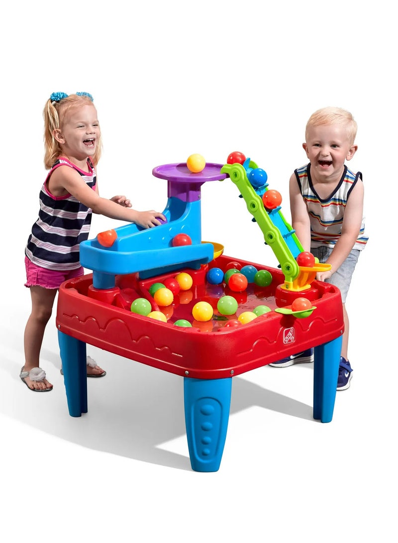 Discovery Ball Water Table with Balls | Children's Water Table with 13 Accessories | Activity Table / Garden Toy