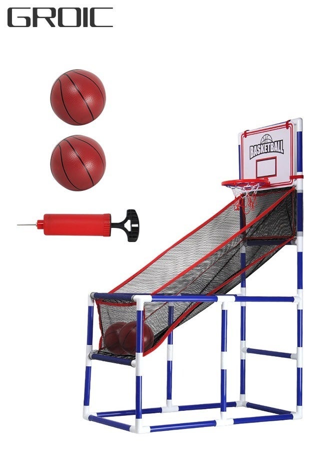 Arcade Basketball Hoop Game – Basement Toys – Basketball Hoop for Kids – Basketball Game with Hoop Training System –Air Pump Included- Kids Indoor Sports Toys – Fun and Entertaining