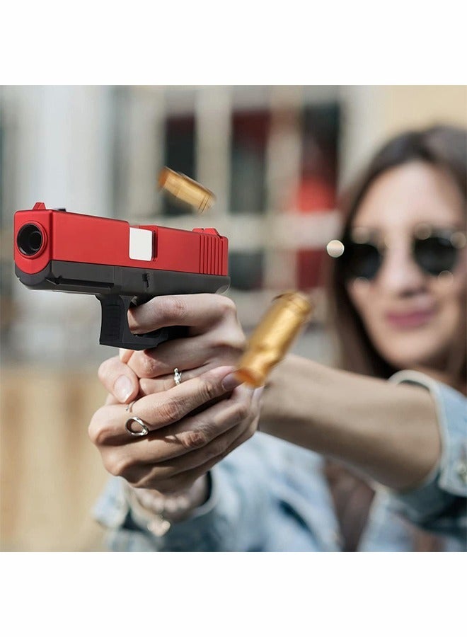 Soft Bullet Gun,Shell Ejection Soft Bullet Toy Gun, Foam Blaster Soft Bullet Play Gun , with Soft Bullets & Pull Back Action , Pistol Toys for Kids