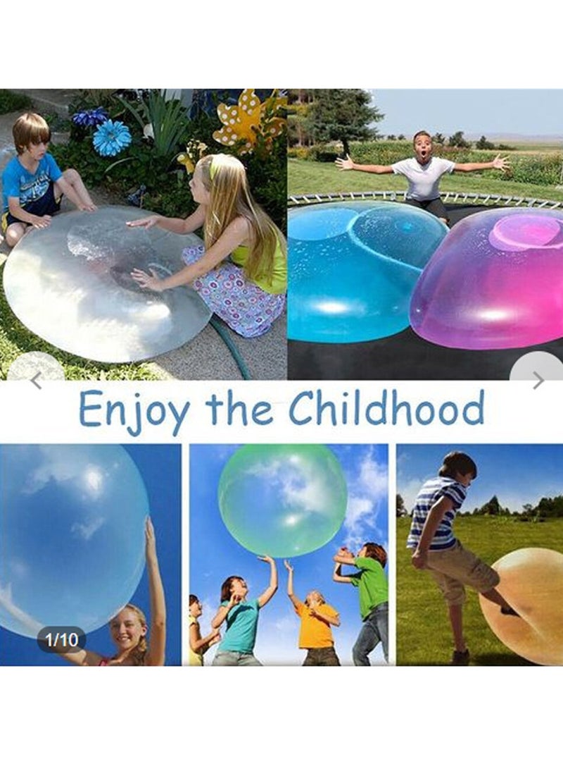 4pcs Bubble ball decompression super large inflatable ball water filled bubble ball