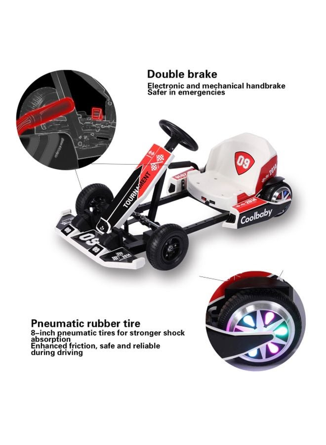 4-Wheel Electric Ride-On Car Multicolour 105x34x80cm