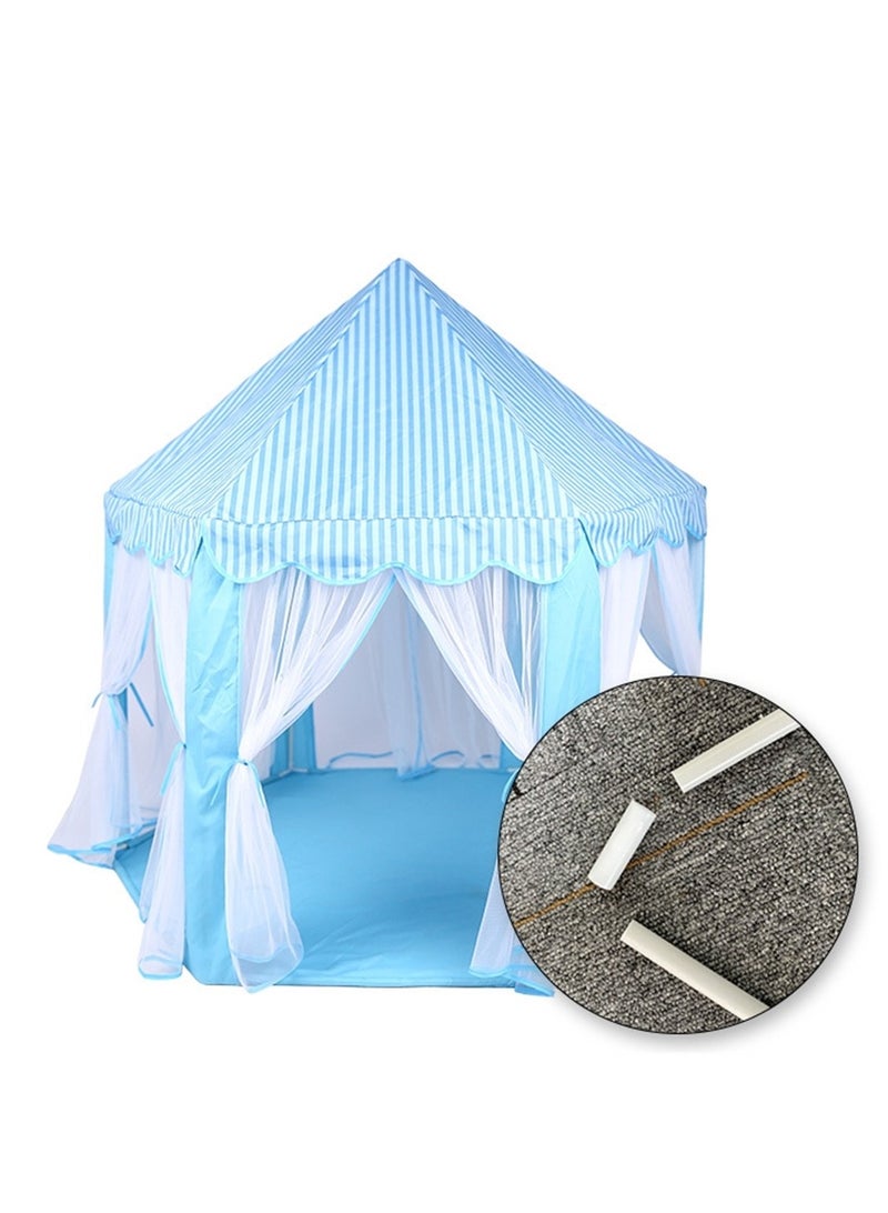 Children's tent indoor tulle hexagonal baby decoration playhouse game castle tent toy house
