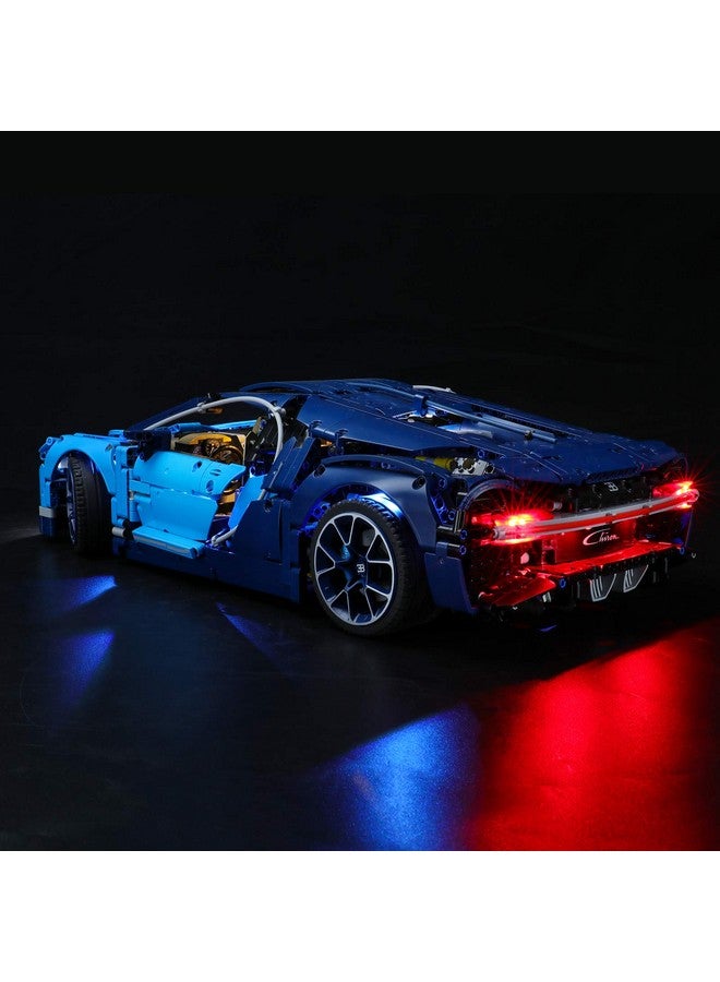 Led Lighting Kit For Bugatti Chiron Compatible With Lego 42083 Building Blocks Model Not Include The Lego Set(Remotecontrol Version)