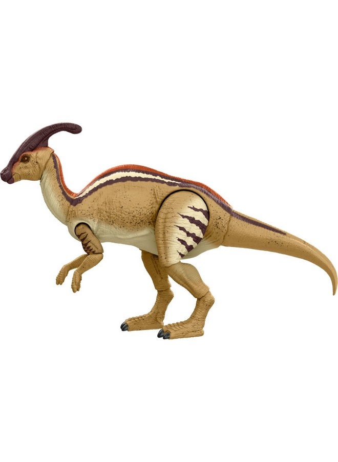 Jurassic World Toys The Lost World Hammond Collection Parasaurolophus Dinosaur Action Figure 12In Long With 20 Movable Joints Gift And Collectible