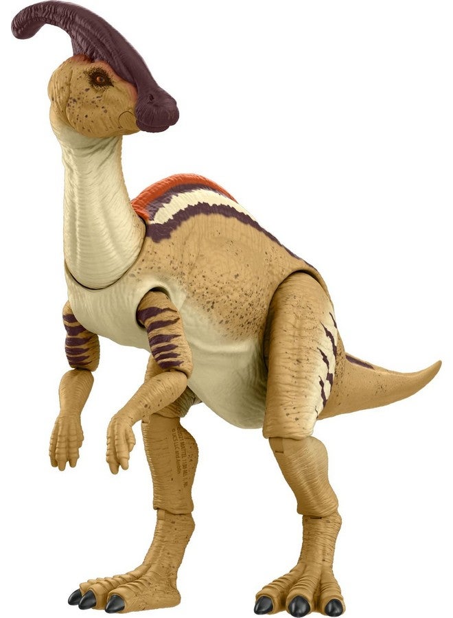 Jurassic World Toys The Lost World Hammond Collection Parasaurolophus Dinosaur Action Figure 12In Long With 20 Movable Joints Gift And Collectible