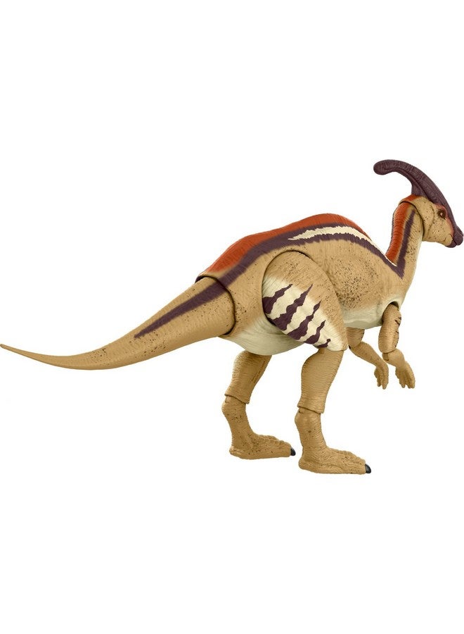 Jurassic World Toys The Lost World Hammond Collection Parasaurolophus Dinosaur Action Figure 12In Long With 20 Movable Joints Gift And Collectible