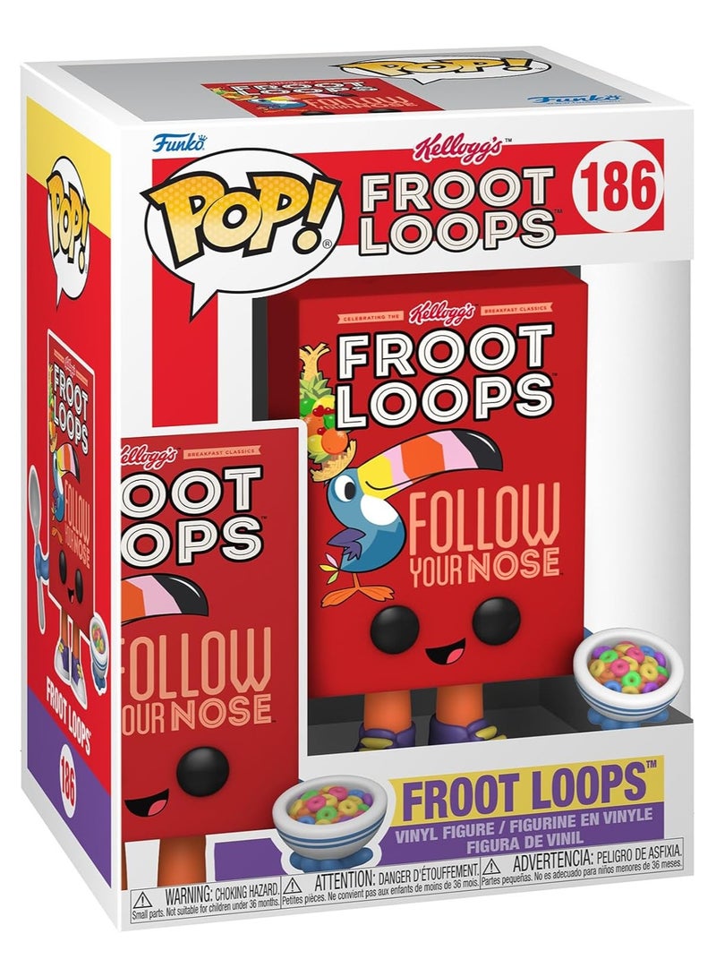 Funko POP! Kelloggs Froot Loops Cereal Box Figure