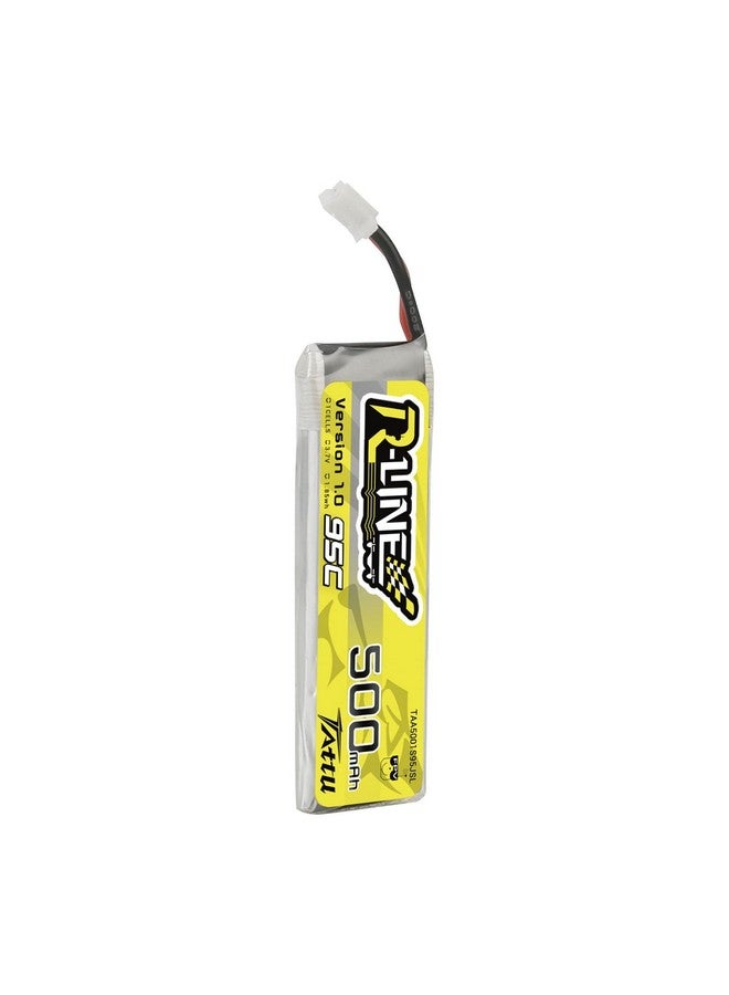 500Mah 1S Lipo Battery Pack 3.7V 95C With Jstphr Plug For Emax Tiny Hawk/Happymodel Snapper7