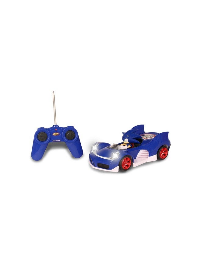 Rc Sonic Ssas R2 Car With Lights Blue (614)
