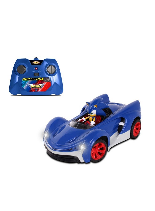 Rc Sonic Ssas R2 Car With Lights Blue (614)