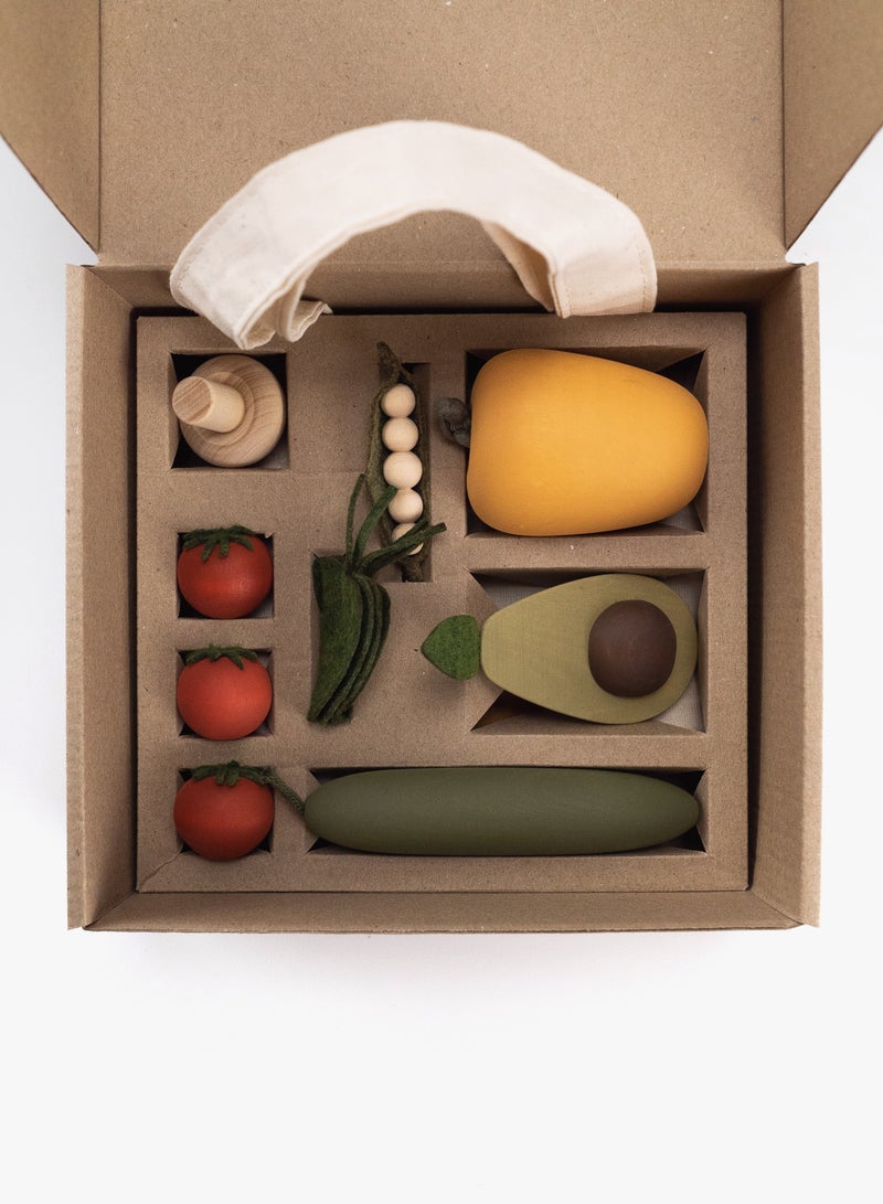 SABO Concept - Wooden Vegetable Set (Salad)