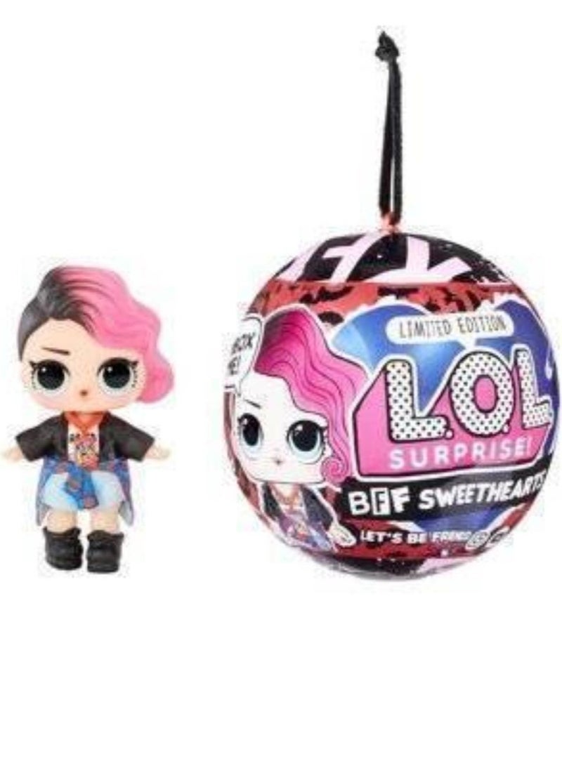 L.O.L. Surprise! BFF Sweethearts Punk Boi Doll with 7 Surprises, Surprise Doll, Girl Doll, Accessories