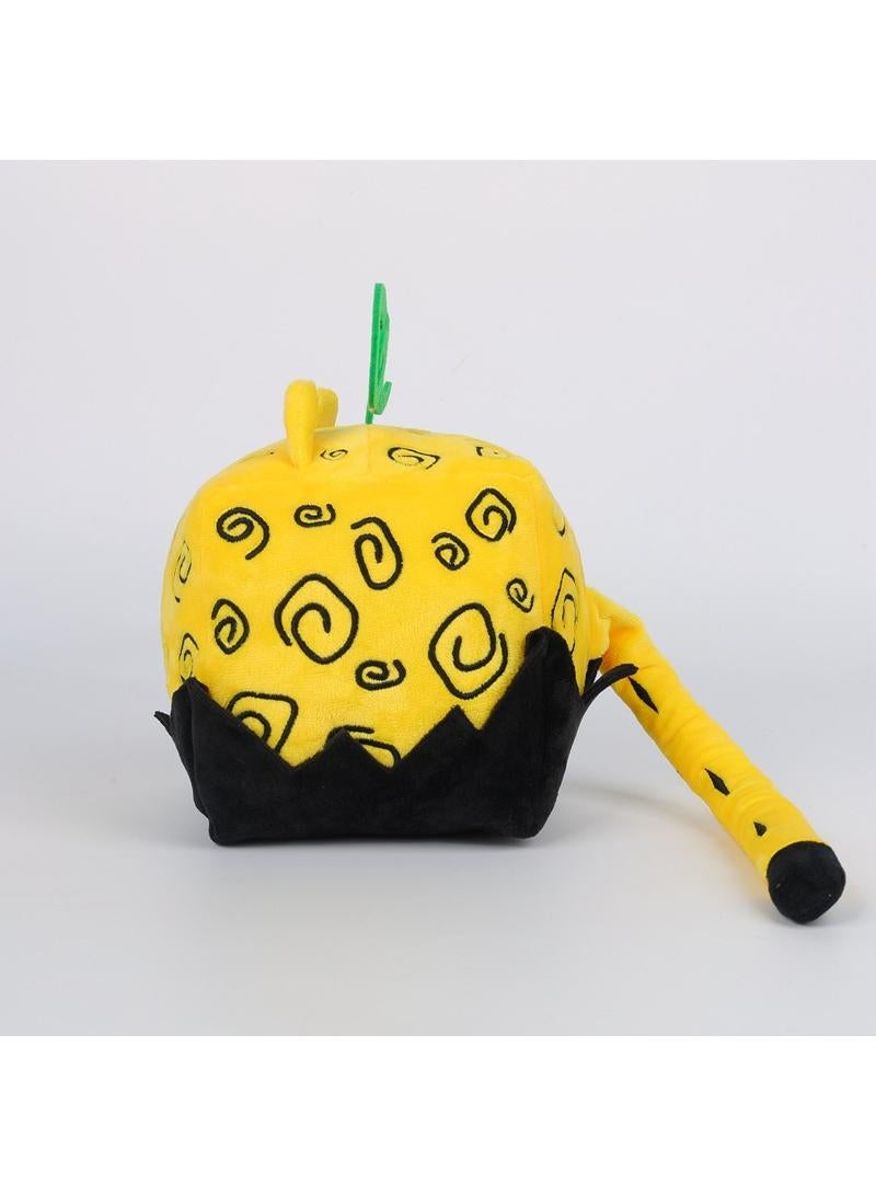 Roblox Blox Fruit Plush Toy Leopard Print Dizziness Box 15 Cm Gift For Fans Girls And Boys
