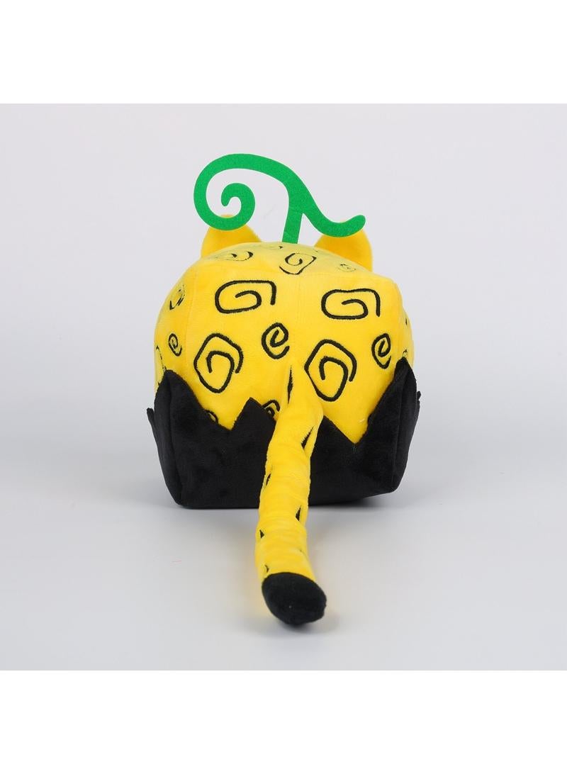 Roblox Blox Fruit Plush Toy Leopard Print Dizziness Box 15 Cm Gift For Fans Girls And Boys