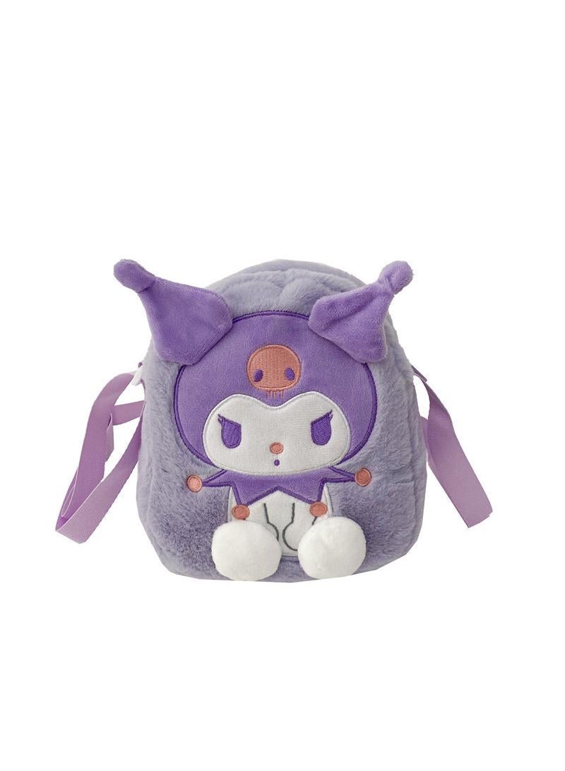 19*17*6cm Creative Cute  Plush Doll Backpack