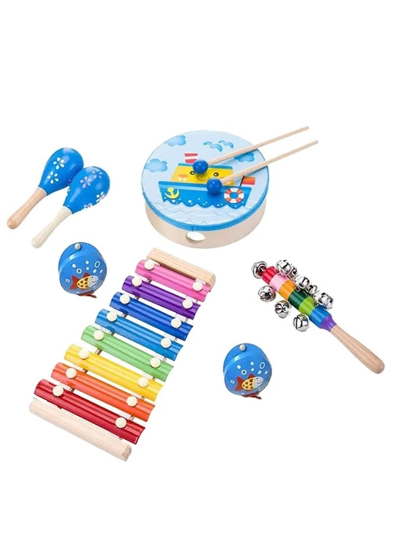Brain Giggles Musical Instrument Set For Kids - Design May Vary