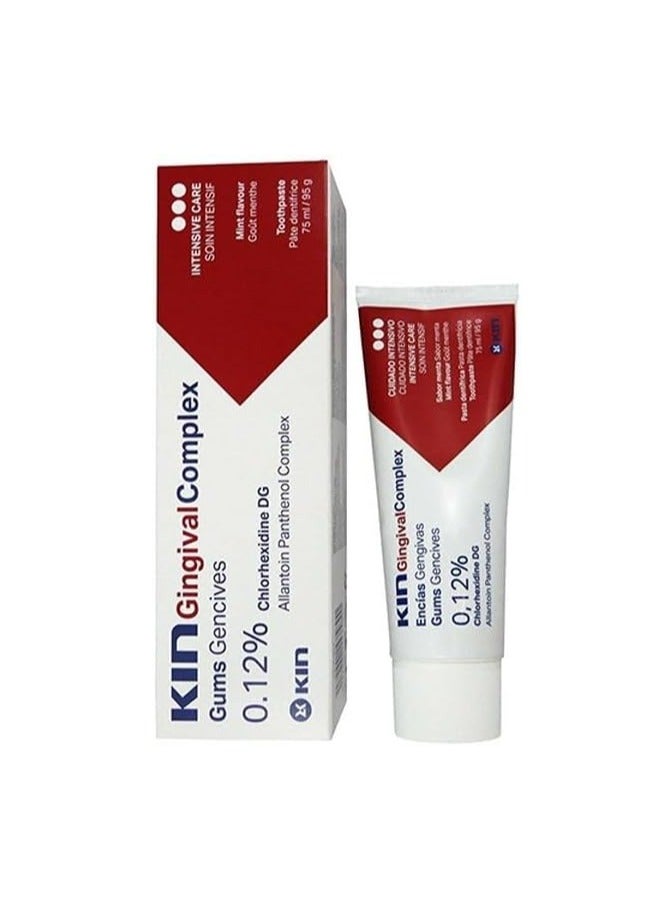 Kin Gingival Complex Toothpaste with Mint Falvour 75 ml