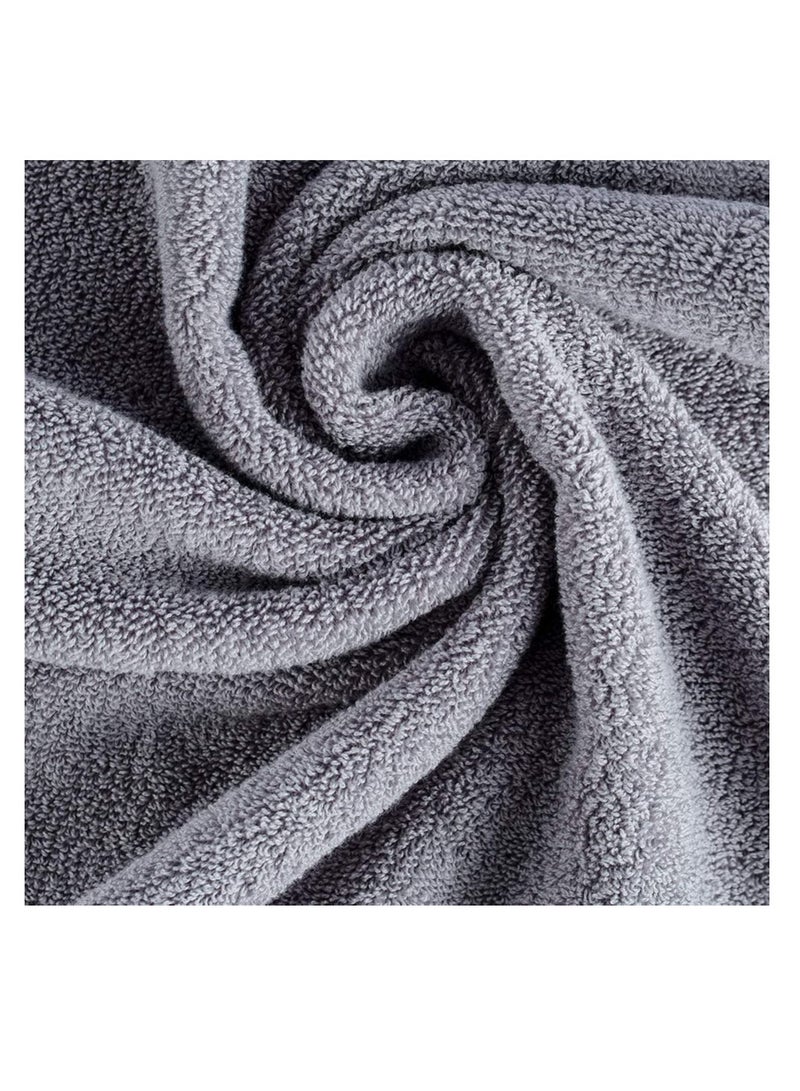 KASTWAVE Premium Cotton Bath Hand Towels for Bathroom Combed Cotton Hand Towels Absorbent Soft Cotton Hand Towels for Bathroom, Hand & Face Washcloths Set, Soft Absorbency and Fade Resistant Quick Dry