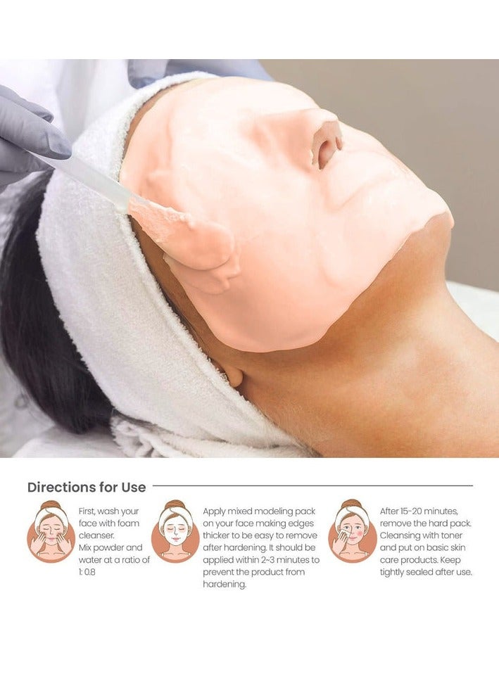 SCAR PROFFESSIONAL Pearl Modeling Peel Off Mask Powder 500gm - Made in KOREA - Premium Modelling Pack - Peel Off Face Mask Powder