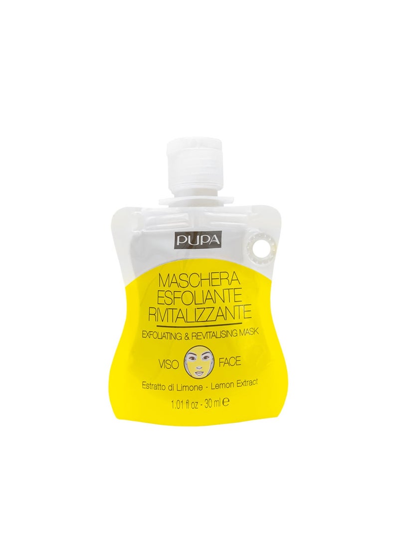 Exfoliating Revitalising Face Mask Lemon Extract 30ml