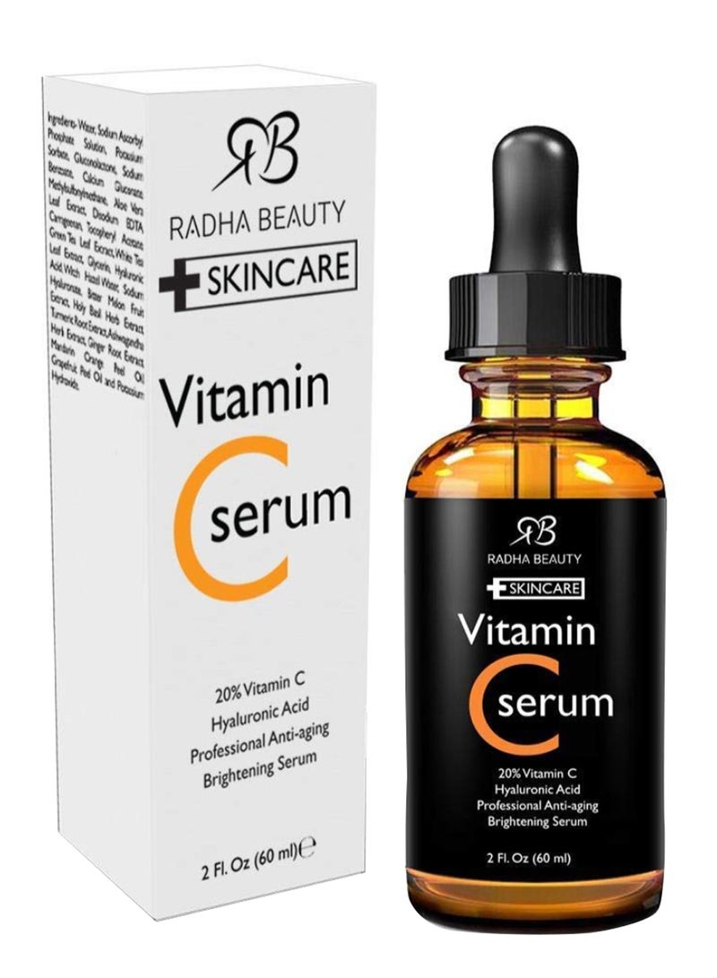 Professional Anti-Aging Brightening Vitamin-C Face Serum