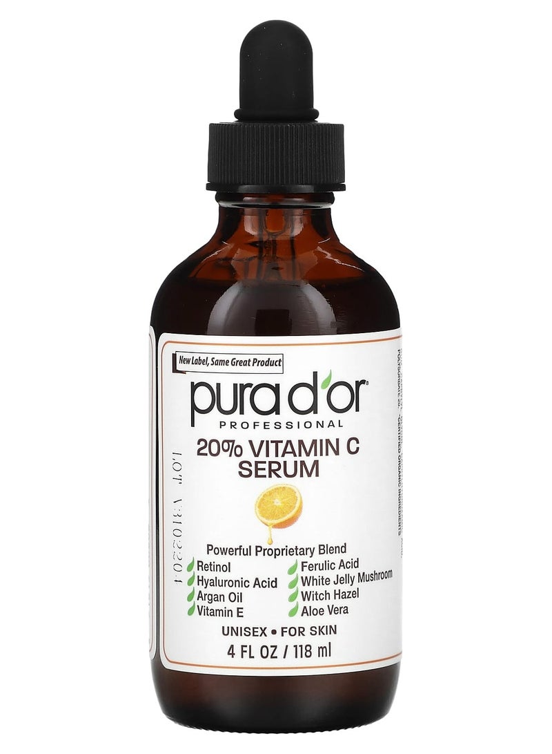 20% Vitamin C Serum, 4 fl oz (118 ml)