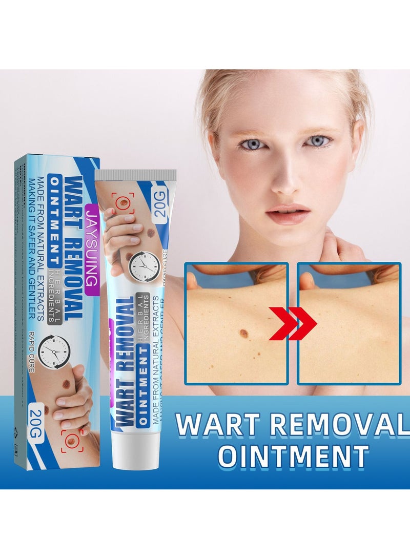 Jaysuing Filamentous Warts Face Neck Armpits External Body Skin Care Cream