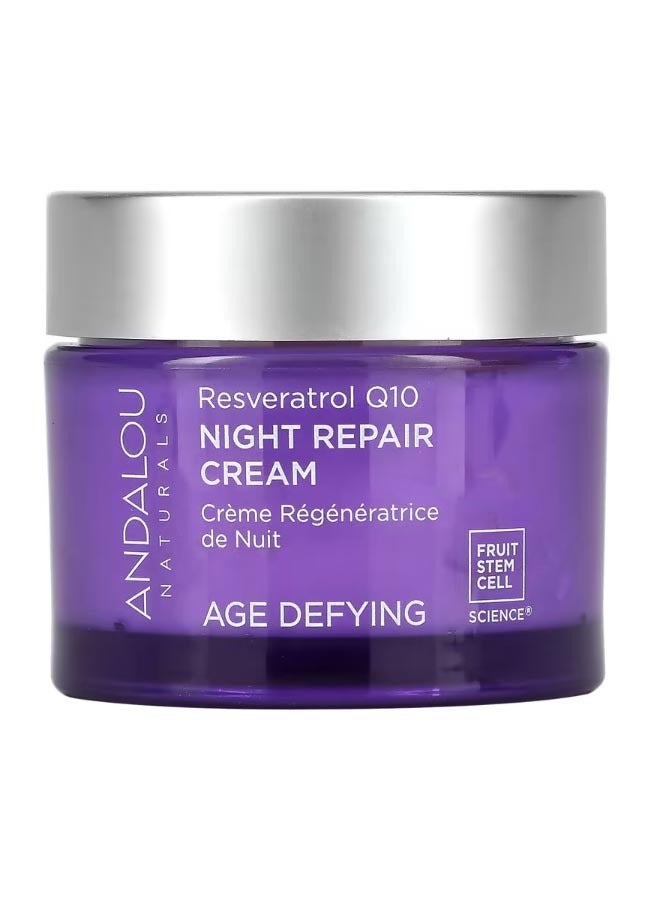 Night Repair Cream Resveratrol Q10 1.7 oz 50 g