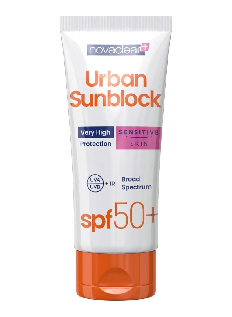 Novaclear Urban Sunblock Spf 50+ Sensitive Skin 40ml
