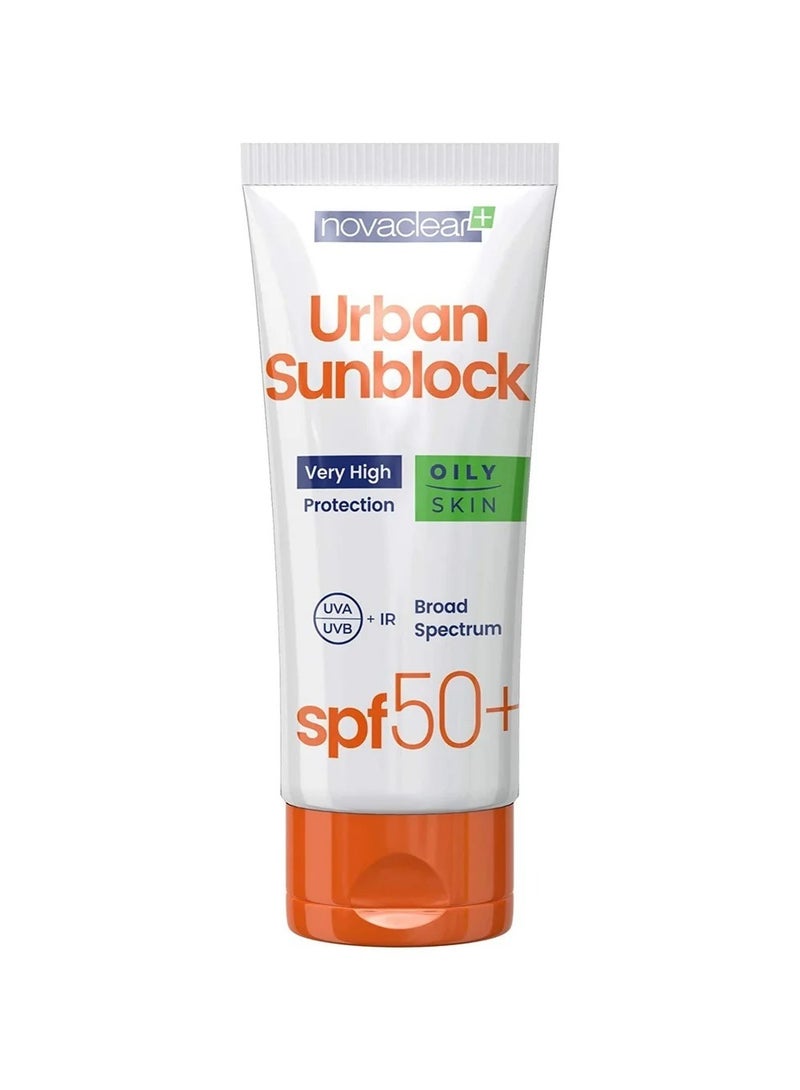 Novaclear Urban Sunblock Spf 50+ Oily Skin 40ml