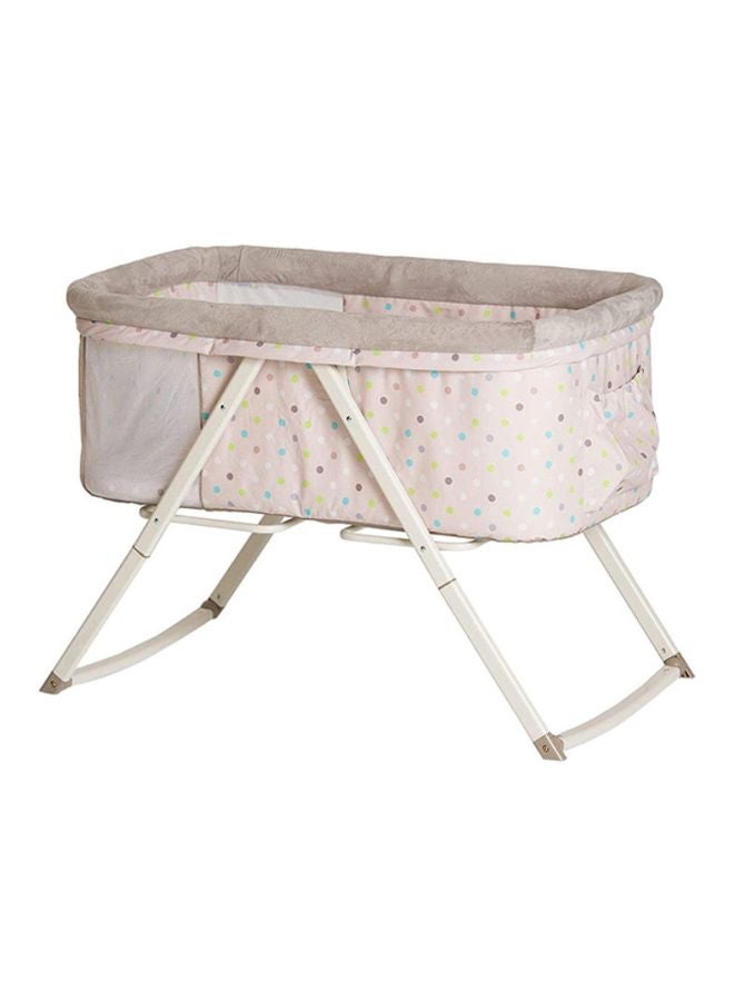 Dreamer Baby Bed Multi Dots - Sand