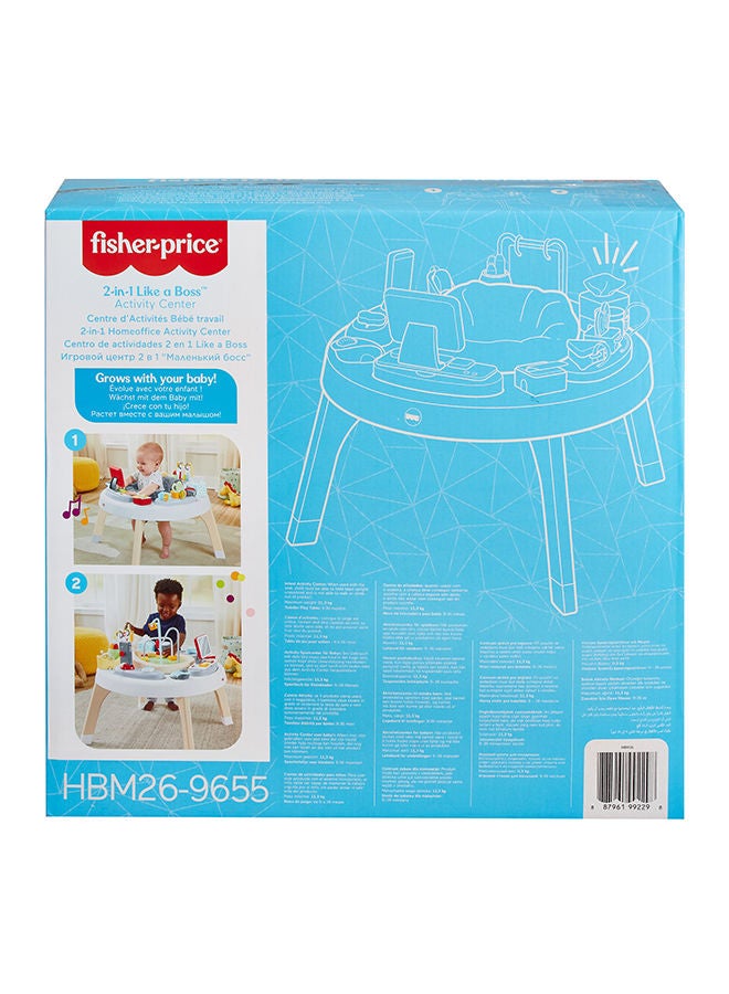 2-in-1 Like a Boss Activity Center, Baby Entertainer