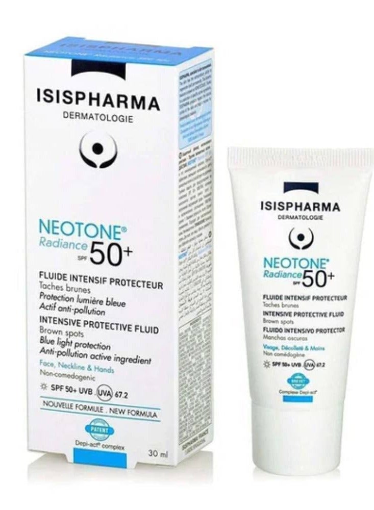ISIS NEOTONE RADIANCE SPF50+ PROTECTIVE FLUID 30ML