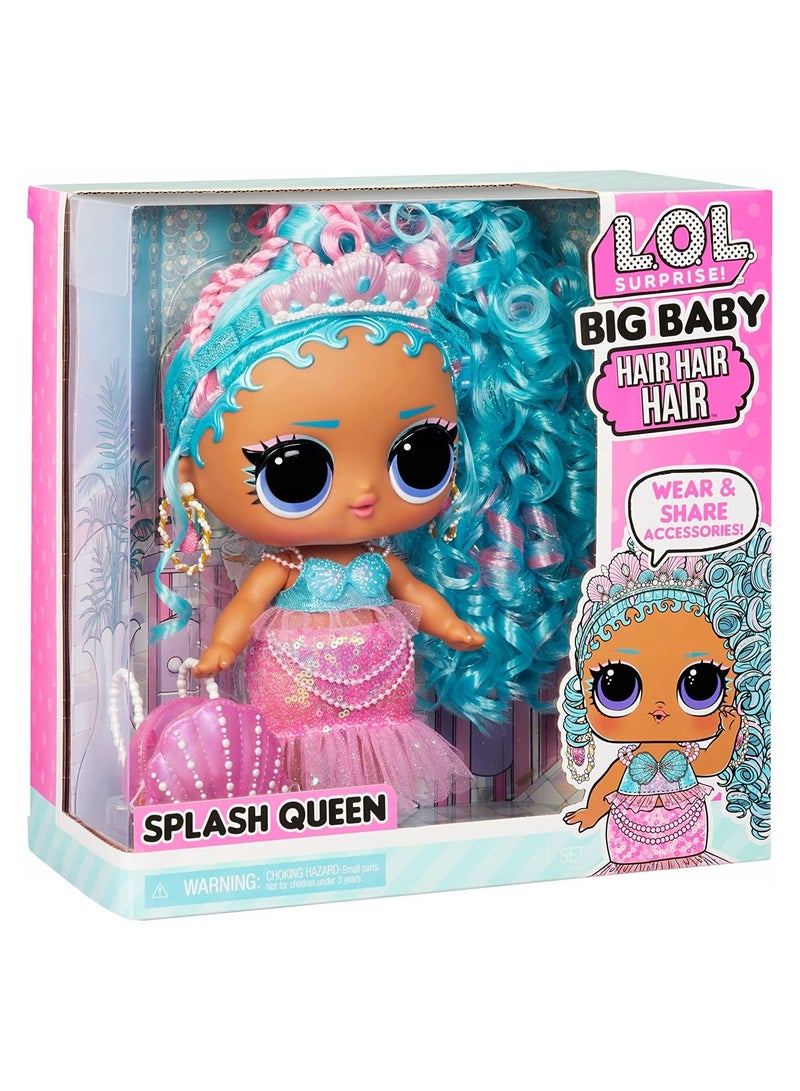 Big Baby Hair Hair Hair Doll Splash Queen