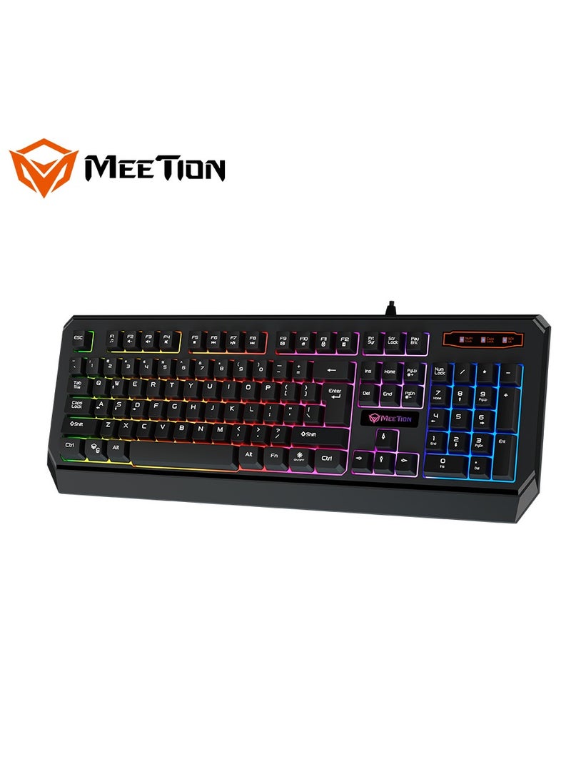 Meetion K9320 Waterproof Backlit RGB Gaming Keyboard With 19 Anti-Ghosting Keys