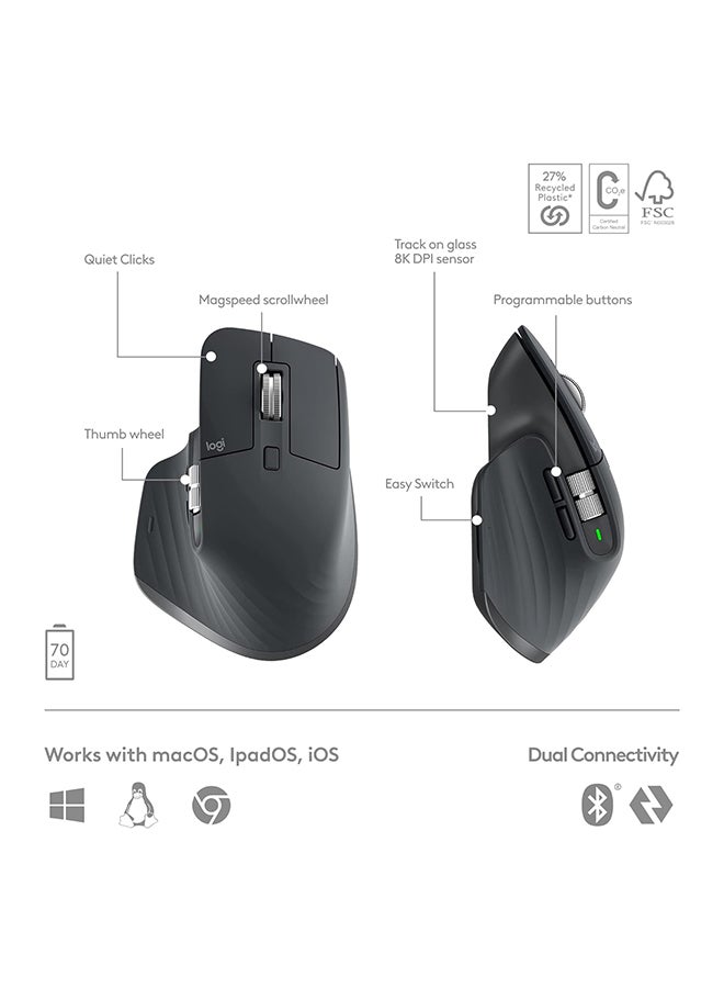 Mx Keys Combo for Business | Gen 2-GRAPHITE Graphite