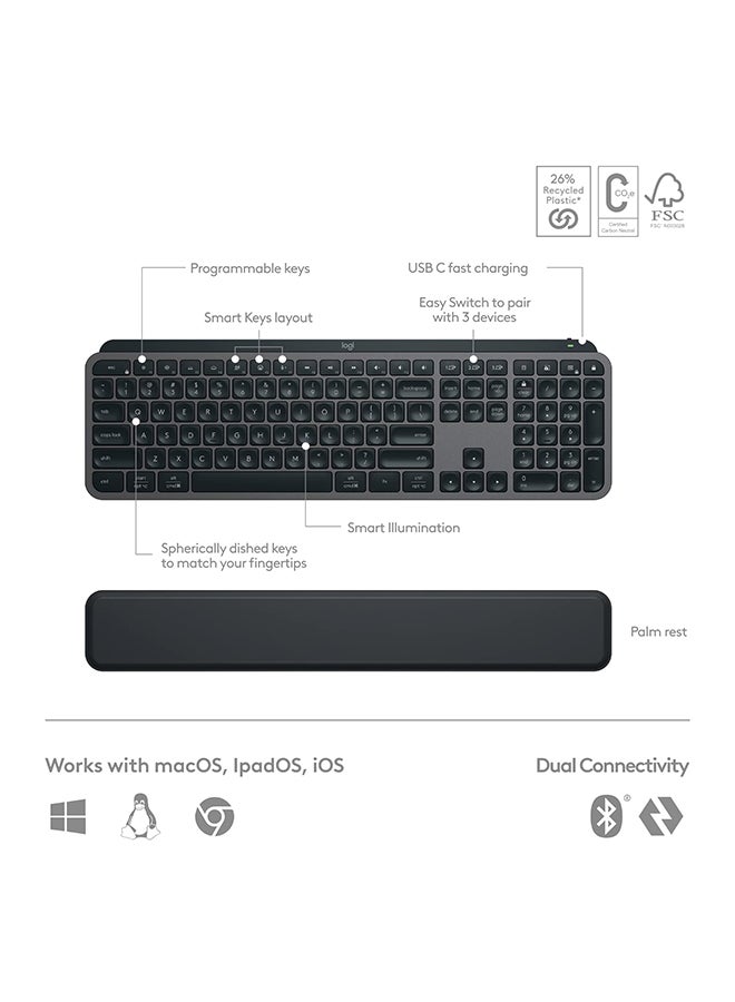 Mx Keys Combo for Business | Gen 2-GRAPHITE Graphite