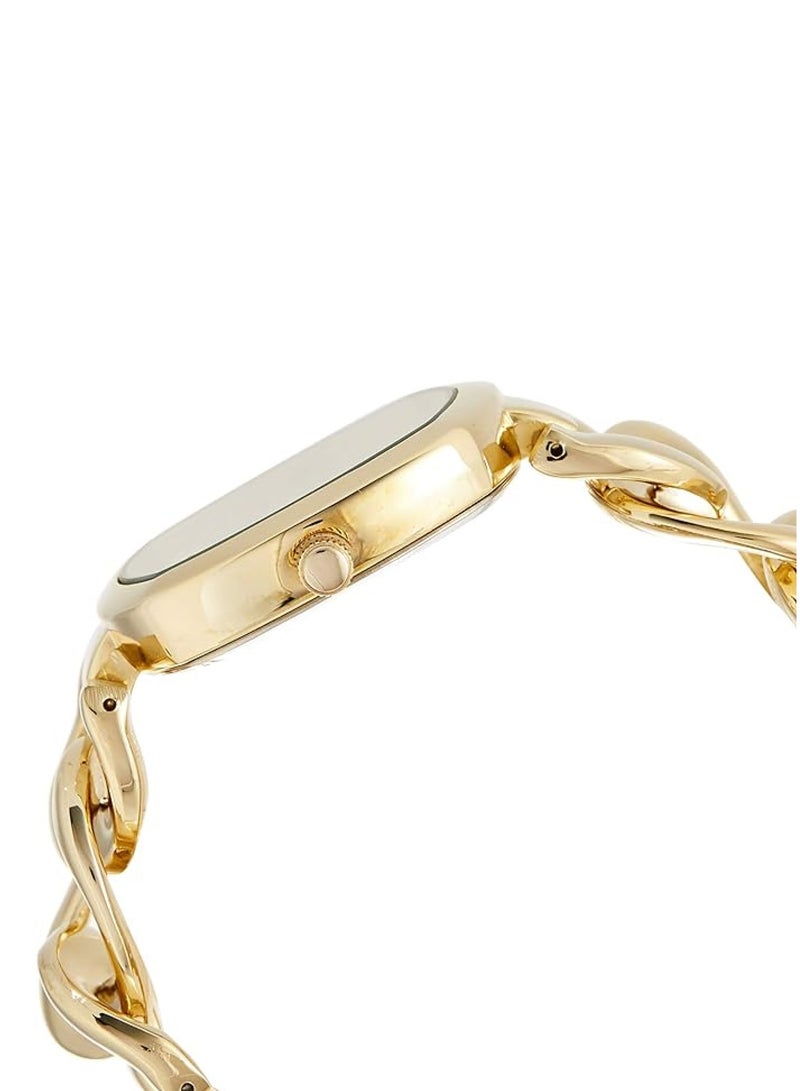 Women's Quartz Watch Analog Display and Gold Plated Strap USC40250