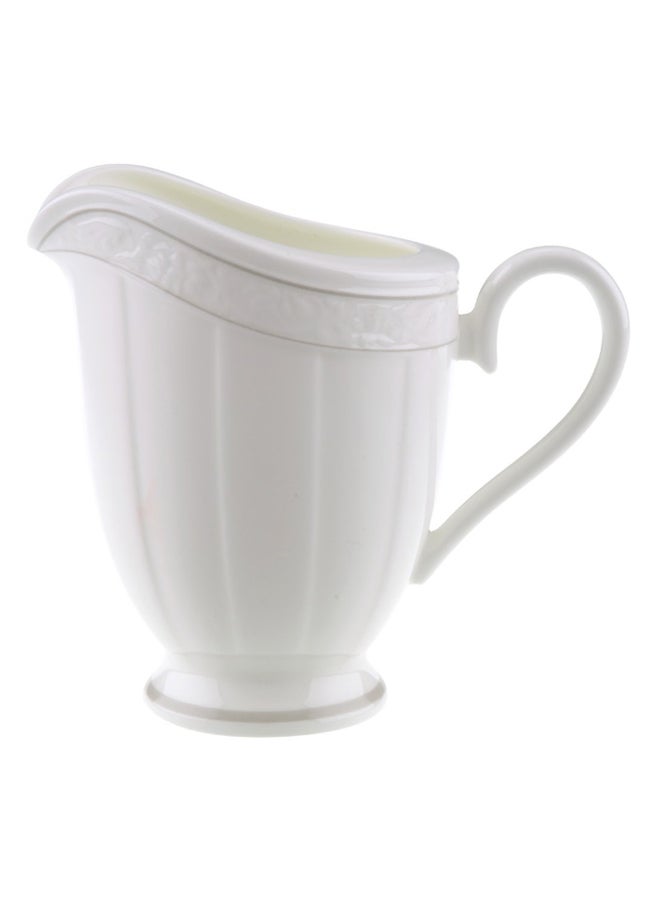 15-Piece Pearl Pattern Tea Set White