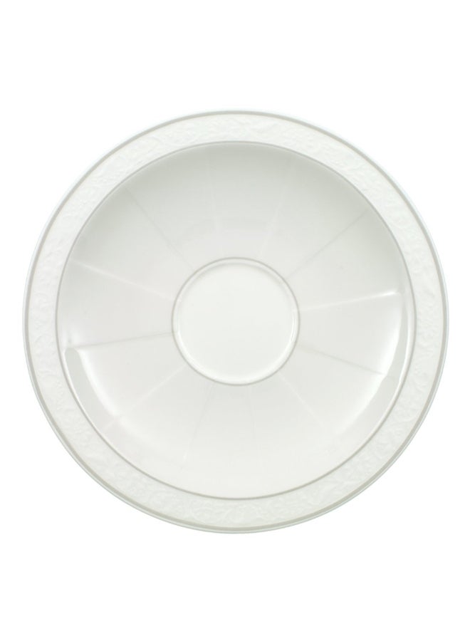 15-Piece Pearl Pattern Tea Set White