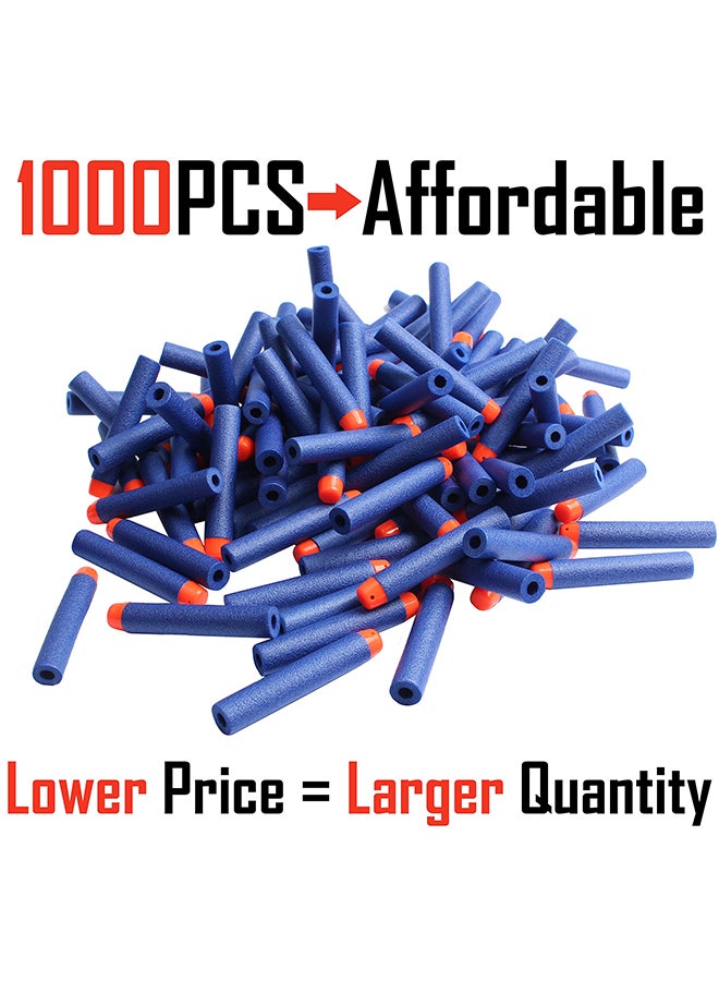 1000-Piece Ammo Bulk Bullets Pack For Nerf N-Strike Elite Series