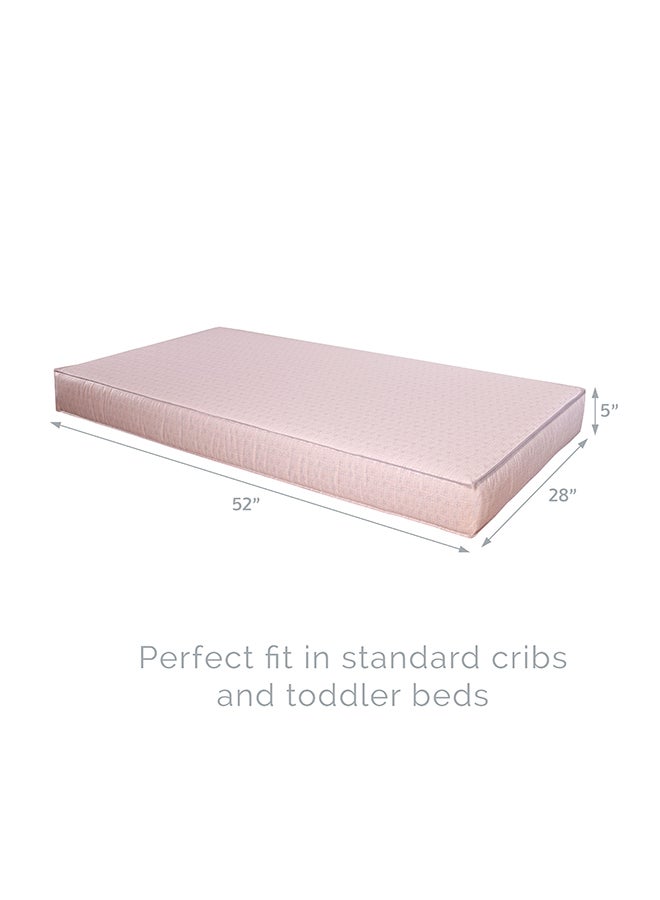 Fresh Start Polyfoam Crib Mattress - Frizzle Pin