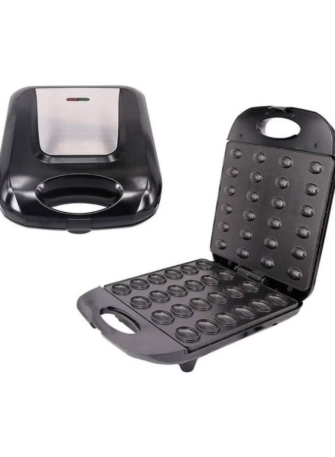Electric Nut Cake Maker Sandwich Machine Iron Toaster Pan Oven Homemade Cookies Baking Tools