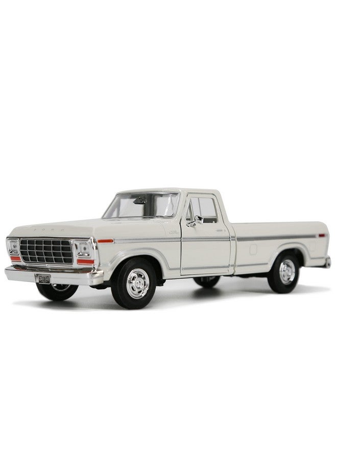 1979 Ford F150 Pickup Classic F150 Pick Up Truck 124 Diecast Collectible Model Car White 79346 All Star Toys Exclusive