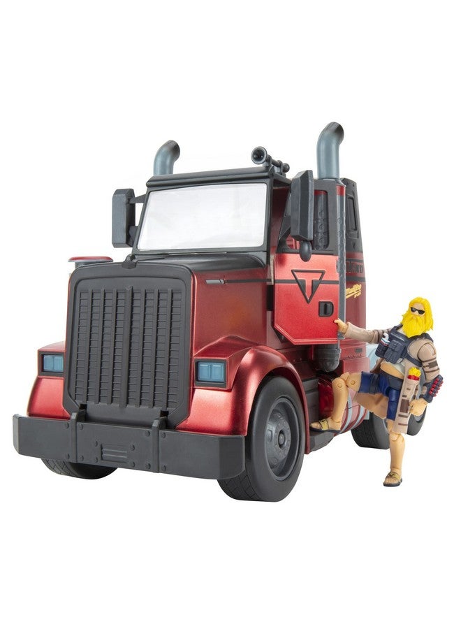 Feature Deluxe Mudflap Rc Vehicle Electronic Vehicle With 4Inch Articulated Relaxed Jonesy Figures And Accessory