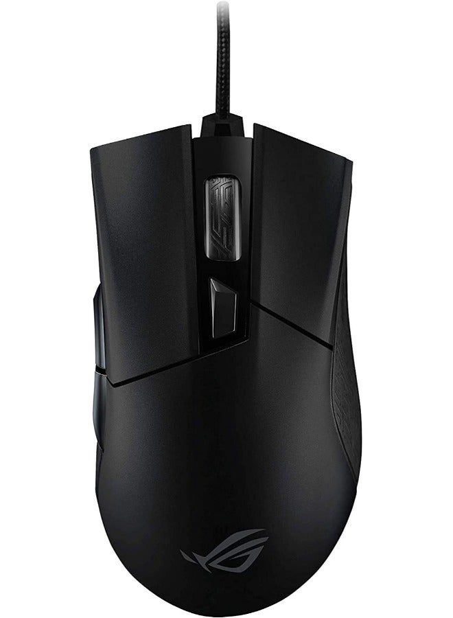 ROG Gladius II Origin Wired USB Optical Gaming Mouse Aura Sync RGB Omron switches-Black