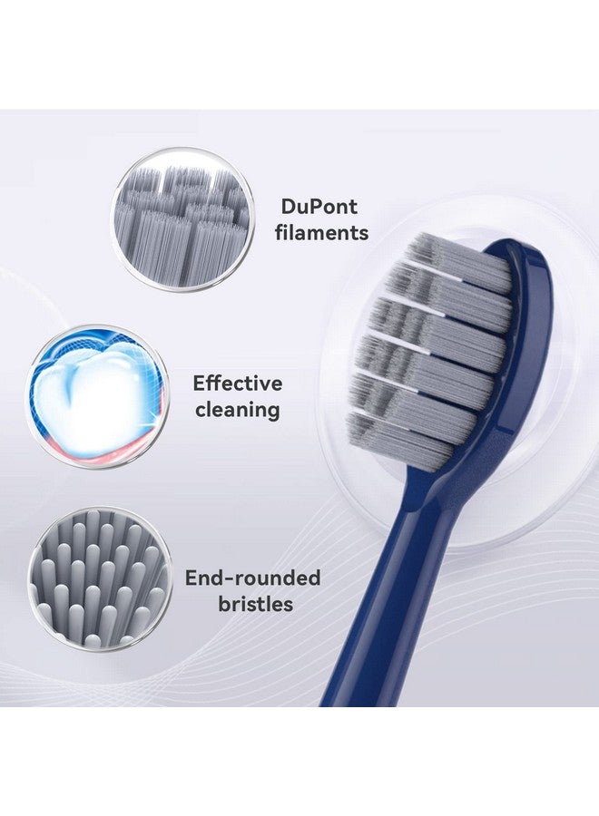 Tf Sonic Smart Toothbrush Genuine Gentle Brush Heads 3 Pack Navy Blue P200