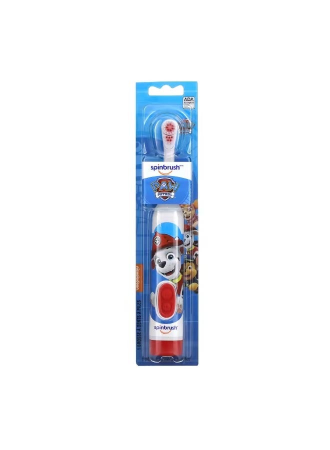 Kids Spinbrush Paw Patrol Soft 1 Battery Powered Toothbrush